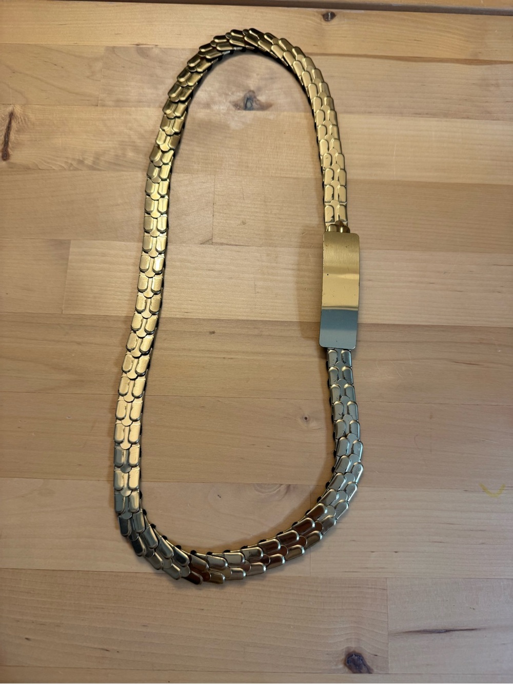 VTG Gold Link belt 31”